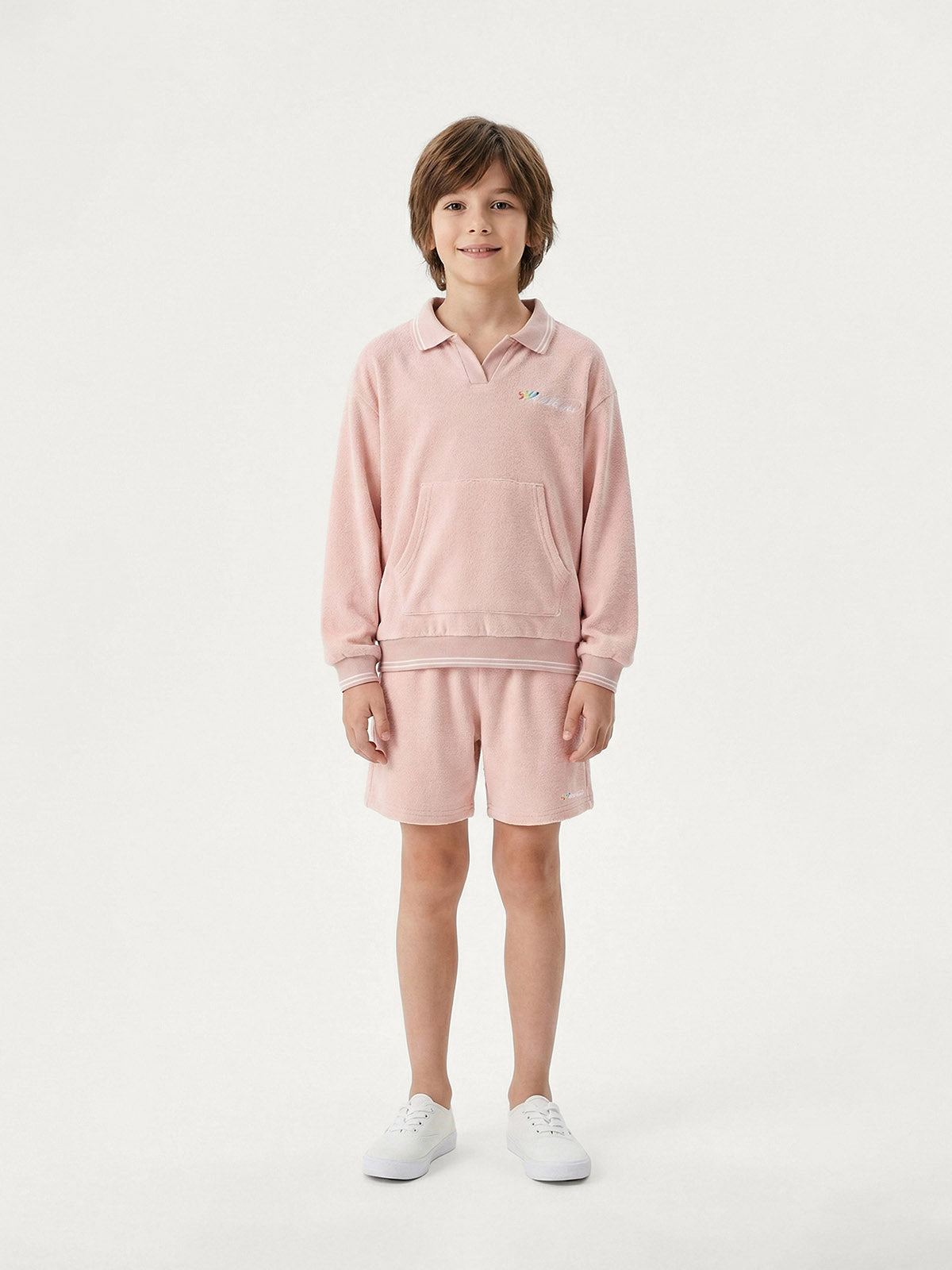 Kins Class Supple Theory Sweatshirt & Shorts for Kids