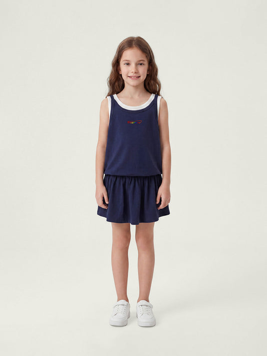 Pride Month Parade Kins Class Sleeveless Tank Dress for Kids