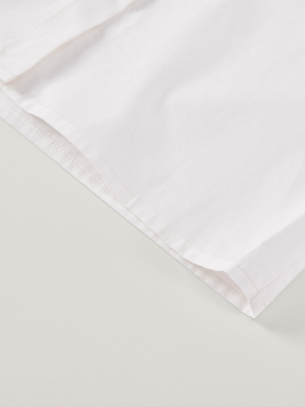 White Collared Shirt & Bubble Skirt Set | KINS CLASS
