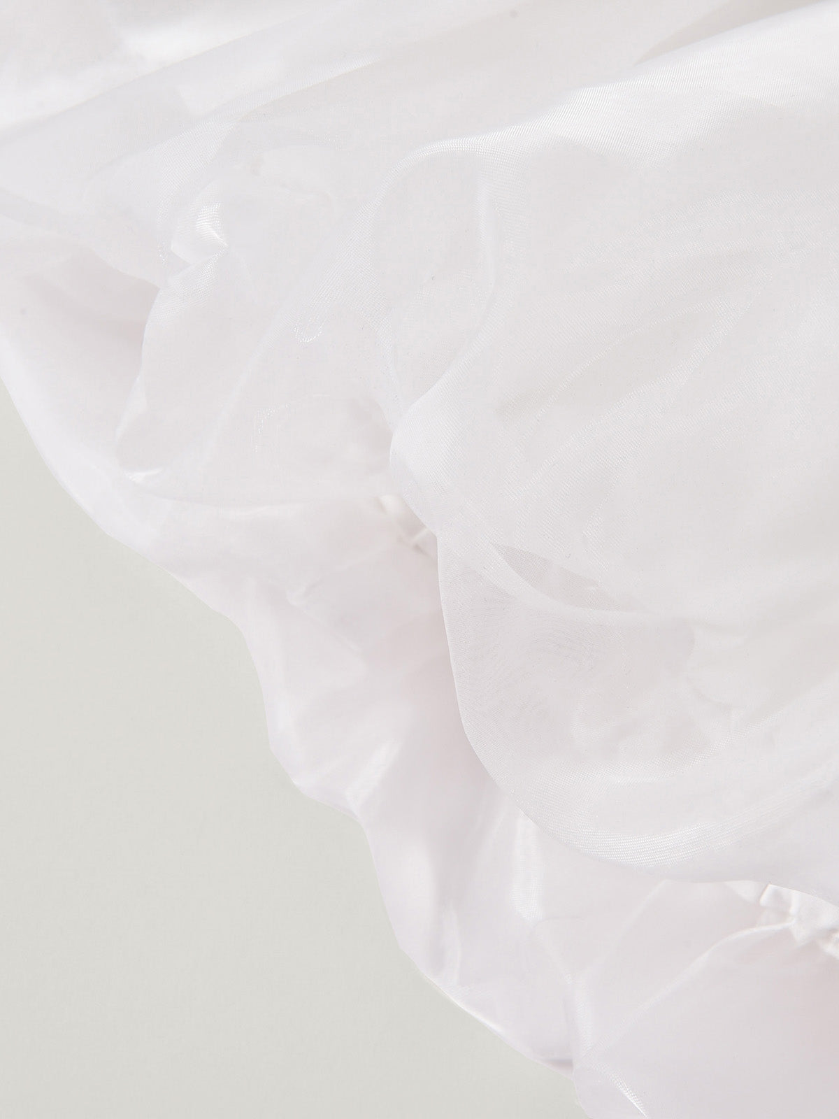 White Collared Shirt & Bubble Skirt Set | KINS CLASS