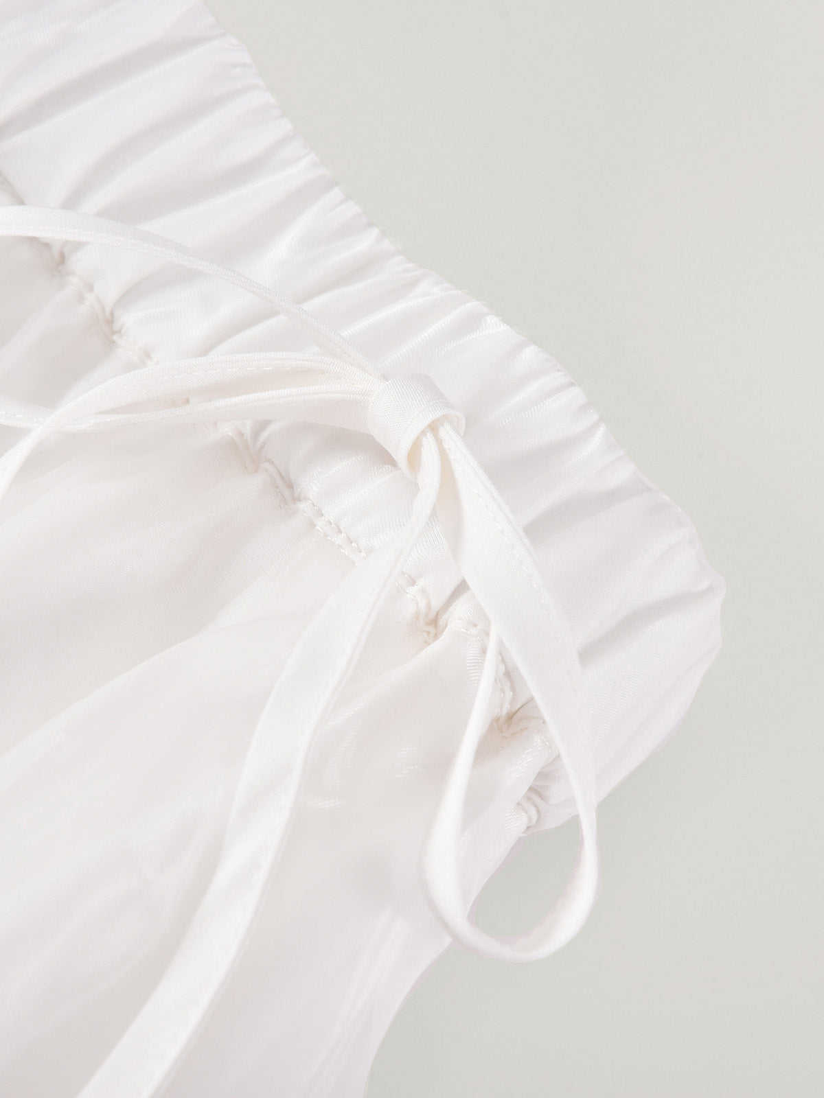 White Collared Shirt & Bubble Skirt Set | KINS CLASS