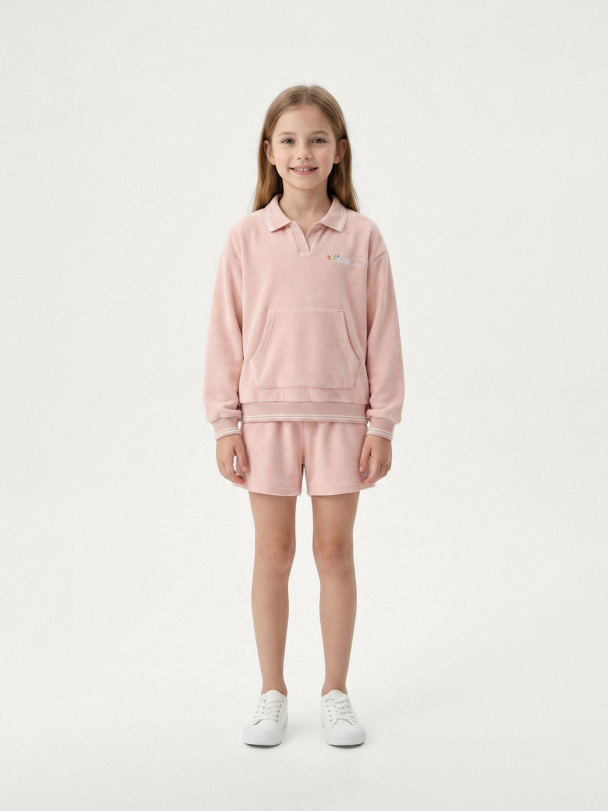 Kins Class Supple Theory Sweatshirt & Shorts for Kids