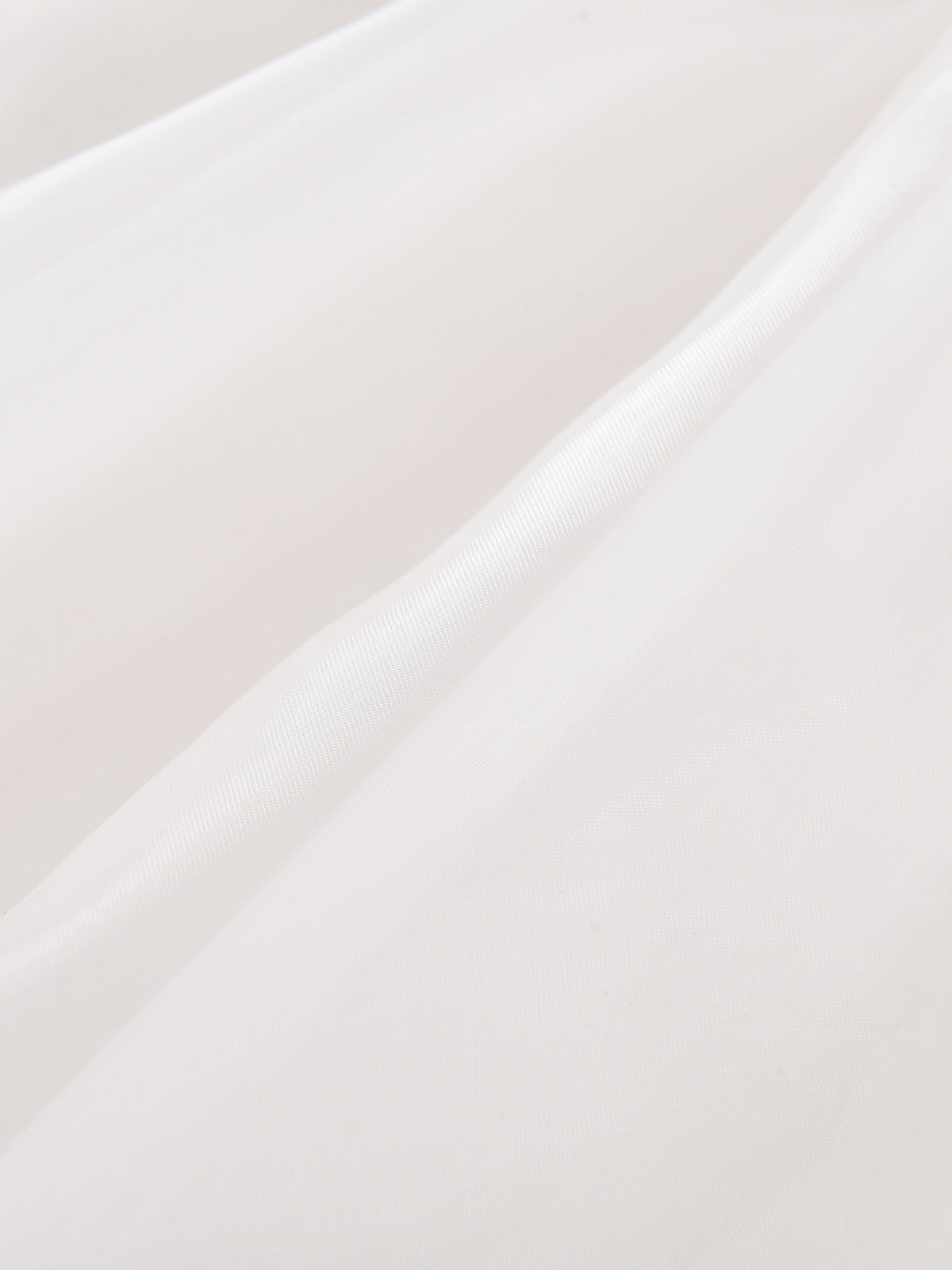 Ruffle Trim White Tulle Cami Dress | KINS CLASS