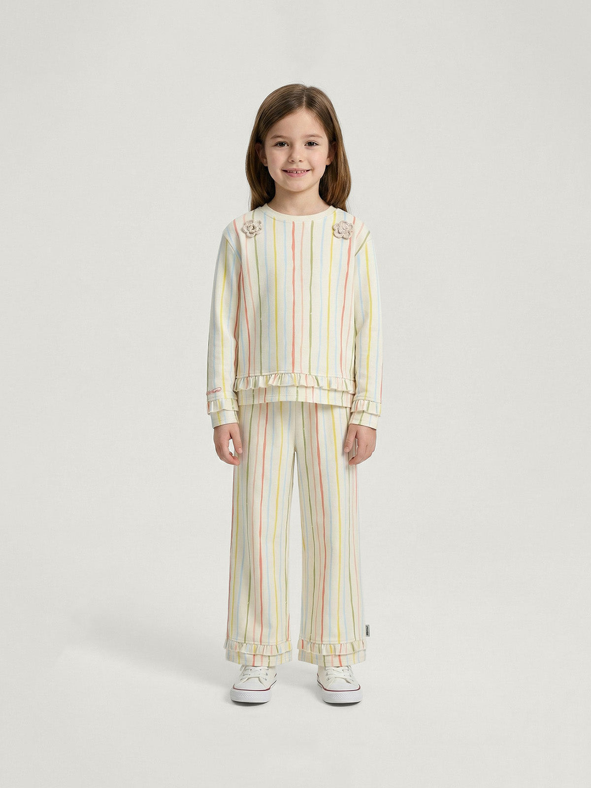 Cozy Nest Fluffy Cotton 2-Piece Sleepwear Set for Kids