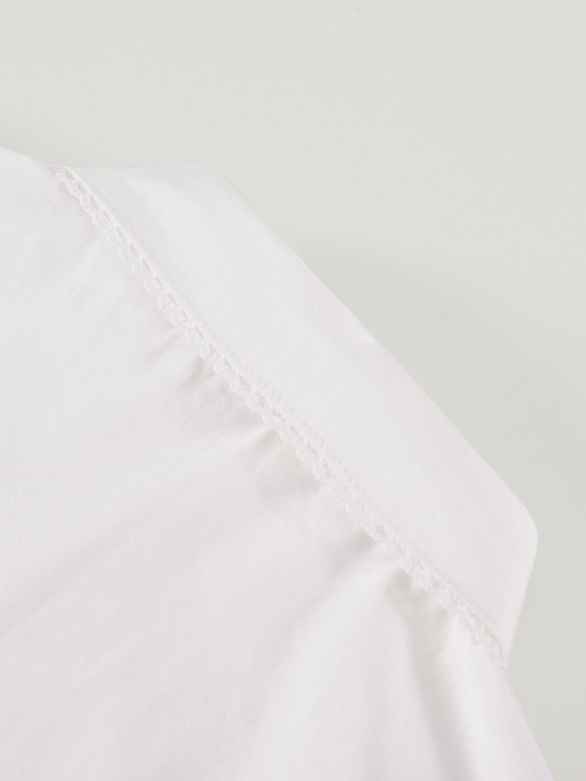 White Collared Shirt & Bubble Skirt Set | KINS CLASS
